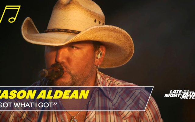 Jason Aldean Performs on Late Night W/Seth Myers